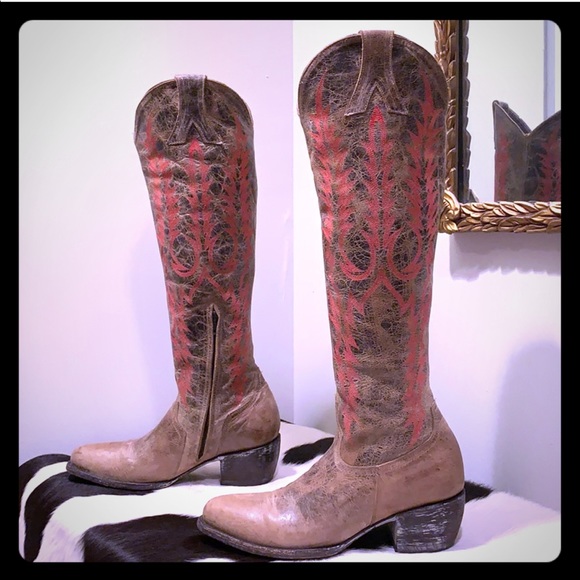 OLD GRINGO MAYRA RARE Color Tall Knee High Boots - Picture 4 of 16